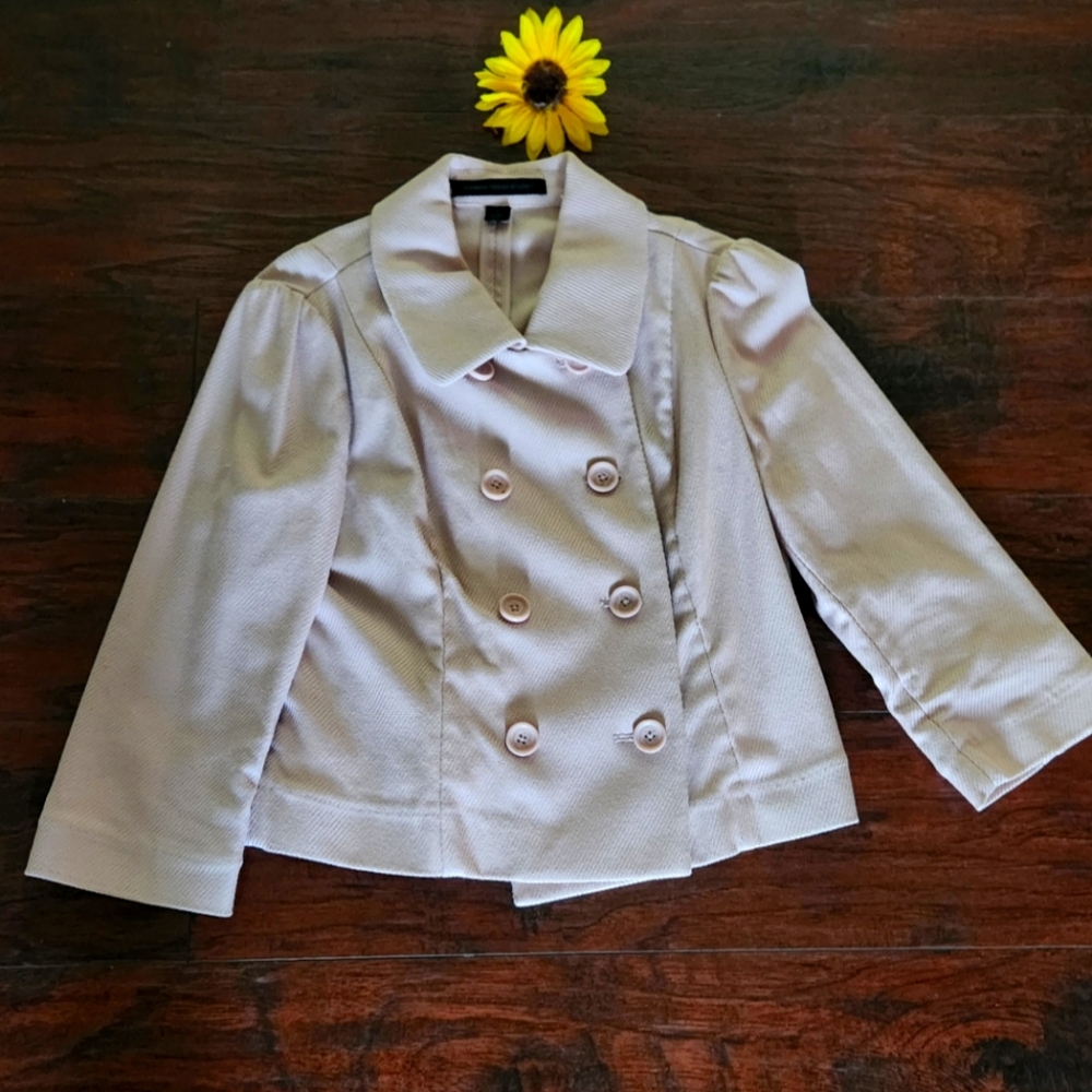 Express Pink Double-Breasted Jacket - image 3